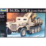 Revell - 1/35 - Sd.Kfz 10/5 & 2cm Flak-38