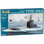 Revell - 1/144 - U-Boat Klasse 206A