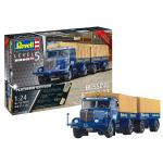 Revell RV07580  1/24 PLATINUM BUSSING 8000 W/TRAILER