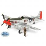 Tamiya Aircraft Series No.51 - 1/32 - North American P-51D Mustang - Silver Colour