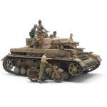 Tamiya - 1/35 - IV.F & Motorcycle - North Africa