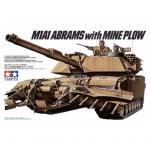 Tamiya Military Miniature Series No.158 - 1/35 - U.S. M1A1 Abrams with Mine Plow