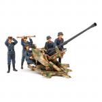 Tamiya Military Miniature Series No.302 - 1/35 - German 3.7cm Flak 37 Anti-Aircraft Gun with Crew