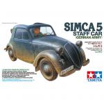Tamiya Military Miniature Series No.321 - 1/35 - Simca 5 Staff Car - German Army