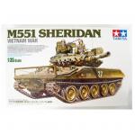 Tamiya Military Miniature Series No.365 - 1/35 - U.S Airborne Tank M551 Sheridan - Vietnam