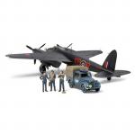 Tamiya - 1/48 Aircraft Series - De Havilland Mosquito NF Mk.II with British Light Utility Car 10HP
