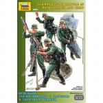 Zvezda - 1/35 - German 120mm Mortar 42 with Trailer &d Crew