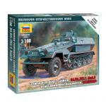 Zvezda - 1/100 - German Personnel Carrier - Sd.Kfz.251/1 Ausf.B