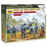 Zvezda - 1/72 - Soviet Airforce Ground Crew
