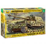 Zvezda - 1/100 - German Tank Destroyer - Ferdinand - Sd.Kfz