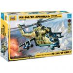 Zvezda - 1/72 - Soviet Attack Helicopter - MI-24V/VP Hind E