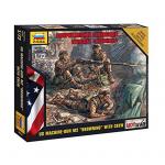Zvezda - 1/72 - U.S. Machinegun M2 - Browning with Crew
