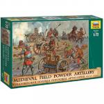 Zvezda - 1/72 - Medieval Field Powder Artillery Kit
