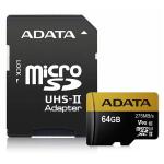 ADATA Premier ONE V90 UHS II Micro SDXC Card with Adapter 64GB