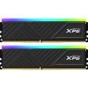 ADATA XPG SPECTRIX D35G RGB 32GB DDR4 Black Desktop RAM Kit 2x 16GB - 3200Mhz - 1.35v - CL16 ADATA XPG SPECTRIX D35G RGB 32GB DDR4 Black Desktop RAM Kit 2x 16GB - 3200Mhz - 1.35v - CL16