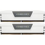 Corsair VENGEANCE  for Intel XMP White 32GB DDR5 Desktop RAM Kit 2x 16GB - 6400MHz - 32-40-40-84 - CL32 - 1.4V