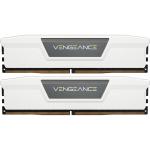 Corsair VENGEANCE White 32GB DDR5 Desktop RAM Kit 2x 16GB - 6400MHz - 32-40-40-84 - CL32 - 1.4V