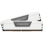 Corsair VENGEANCE for Intel XMP & AMD EXPO 64GB DDR5 WHITE Desktop RAM Kit 2x 32GB - 6000MHz - 30-36-36-76 1.4v