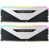 Corsair VENGEANCE RGB RT 16GB DDR4 Desktop RAM Kit -White/Black 2x 8GB - 3200 MHz - Unbuffered - 16-20-20-38 - 1.35V - Black PCB Corsair VENGEANCE RGB RT 16GB DDR4 Desktop RAM Kit -White/Black 2x 8GB - 3200 MHz - Unbuffered - 16-20-20-38 - 1.35V - Black PCB