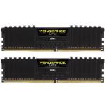 Corsair VENGEANCE 16GB DDR4 Desktop RAM Kit - Black 2x 8GB - 2666MHZ - 2x 288 DIMM - Unbuffered - 16-18-18-35 - LPX - Black Heatspreader