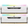 Corsair VENGEANCE RGB Pro SL 32GB DDR4 Desktop RAM Kit - White 2x 16GB - 3600MHz - 2x 288 DIMM - CL18 - Unbuffered - White Heat spreader - 1.35v - 18-22-22-42 Corsair VENGEANCE RGB Pro SL 32GB DDR4 Desktop RAM Kit - White 2x 16GB - 3600MHz - 2x 288 DIMM - CL18 - Unbuffered - White Heat spreader - 1.35v - 18-22-22-42
