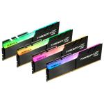 G.SKILL Trident Z RGB 64GB DDR4 Desktop RAM Kit 4x 16GB - 3600Mhz - CL16 - 1.35v - 16-19-19-39 - Great for AMD TRX40 and Intel X299 - F4-3600C16Q-64GTZRC