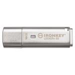 Kingston IronKey Locker+ 50 USB Flash Drive 16GB provide consumer-grade security with AES hardware-encryption in XTS