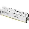 Kingston FURY Beast 32GB (2x 16GB) 6000MT/s DDR5 CL36 - AMD EXPO - Desktop Ram Kit - White Kingston FURY Beast 32GB (2x 16GB) 6000MT/s DDR5 CL36 - AMD EXPO - Desktop Ram Kit - White