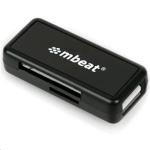 mbeat Micro USB Card Reader & Hub for Android Smartphone & Tablet with Micro USB Connector