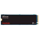 SanDisk Plus SDSSDA3N-2T00-G26 2TB PCIE Gen3 M.2 NVME SSD 2280-S3-MSR3200MB /SSW3000MB/S 3Y