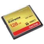 SanDisk Extreme 128GB Comapct Flash Memory Card Read up to 120MB - Write up to 85MB - UDMA 7 + VPG 20 Support - Designed to Meet Advanced Photography & Video Needs