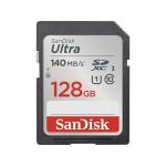 SanDisk Ultra Series 128GB SDXC up to 140MB/s SD Card, Class 10, UHS-1