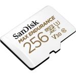SanDisk Max Endurance microSDXC Memory Card - 256GB UHS-I - Class 10 - U3 - V30 - Read up to 100MB/s - Write up to 40MB/s - Built to Capture up to 120,000 Hours - Record & Re-Record - Perfect for your Dash Cam or Home Monitoring System