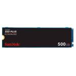 SanDisk Plus SDSSDA3N-500G-G26 500GB PCIe Gen 3 M.2 NVME SSD SDSSDA3N 2280-S3-MSR2400MB/SSW1500MB/S - 3Y