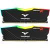 Team T-FORCE DELTA RGB 32GB DDR4 Desktop RAM Kit - Black 2x16GB 3200MHz CL16 Team T-FORCE DELTA RGB 32GB DDR4 Desktop RAM Kit - Black 2x16GB 3200MHz CL16