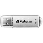 Verbatim 65027 Store n Go 32GB Platinum USB 3.0 Flash Drive - Silver
