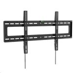 Brateck Lumi LP46-48F 37-70" Fixed Curved & Flat  TV Wall Mount. Click-in spring lock with easy release tabs. Integrated bubble level. Max Weight 50kg, max VESA 800x400mm. Profile 28mm.