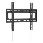 Brateck Lumi LP46-44F 32-55" Fixed Curved & Flat  TV Wall Mount. Click-in spring lock with easy release tabs. Integrated bubble level. Max Weight 40kg, max VESA 400x400mm. Profile 28mm.