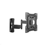 Brateck LPA50-222 23"-42" Full Motion TV Wall  Mount. Tilt +5  -15 , Swivel +90  -90 . Built-in level adjustment. Integrated cable management. Profile 45-400mm. Max VESA 200x200mm.