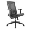 Brateck CH05-7 Office Chair with Ergonomic & Breathable Mesh Back Pneumatic Seat-Height Adjustment - Adjustable Tilt-back, Lumbar Cushion - PU Hooded Casters - Seat Adjust - Black Colour Brateck CH05-7 Office Chair with Ergonomic & Breathable Mesh Back Pneumatic Seat-Height Adjustment - Adjustable Tilt-back, Lumbar Cushion - PU Hooded Casters - Seat Adjust - Black Colour
