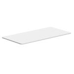 Brateck TP14070R-WHT One-Piece Table Top for M06-23DE-AI Sit-Stand Desk - 1400x700mm Curved-edge,EcoFriendly Particle Board, 18mm Thich. White