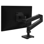 Ergotron 45-682-292 LX Pro Desk Monitor Arm (black) - Height Adjustable- 1 Display Supported - 86.4 cm (34") Screen Support - 9.98 kg Load Capacity - 100 x 100, 75 x 75 - VESA Mount Compatible - Aluminium