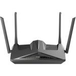 D-Link DSL-X1852E ADSL2+/VDSL2/Fibre Wi-Fi 6 Modem Router with VoIP, Dual-Band AX1800, Support 4G USB Dongle DWM-222 for failover