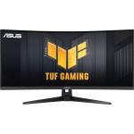 ASUS TUF VG34VQ3B 34" WQHD 180Hz Curved Ultrawide Gaming Monitor 3440x1440 - 1ms - DisplayPort - HDMI - FreeSync Premium - Speakers - Tilt Adjustable - 100x100 VESA