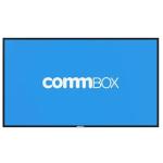 Commbox A11 75" 4K Smart Digital Signage Display - 3840x2160, 450nit, 24x7, Landscape & Portrait, Android 11
