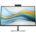 HP Series 5 Pro 527pm 27" QHD USB-C Conferencing Monitor with Webcam and Mic 2560x1440 - IPS - DisplayPort - HDMI - DP Out - USB-C 100W - RJ45 - USB Hub - Height Adjsutable Stand - KVM Swtich - Daisy Chain - 100x100 VESA