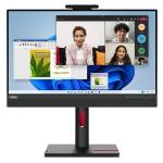 Lenovo ThinkCentre TIO24 Gen5 24" FHD Monitor 1920x1080 - DisplayPort + HDMI - USB - Camera - Microphone - Speaker - Height / Pivot / Swivel / Tilt Adjustable