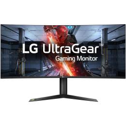 LG UltraGear 38GN950-B 38" UltraWide QHD 144Hz Curved Gaming Monitor 3840x1600 - 1ms - Nano IPS - DisplayPort - 2x HDMI - USB - Nvidia G-Sync Compatible - AMD FreeSync Premium Pro - DCI-P3 98% - HDR600 - 2300R - Height / Tilt Adjustable - 1