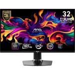 MSI MAG 321UP QD-OLED 32" 4K 165Hz OLED Gaming Monitor 3840x2160 - 0.03ms - DP 1.4- HDMI 2.1 - USB-C 15W - HDR400 True Black - / Height / Swivel / Tilt Adjustable - 100x100 VESA