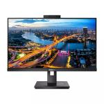 Philips 242B1H/75 24" FHD Video Conference Monitor 1920x1080 - IPS - DisplayPort - DVI - HDMI - VGA - Pop-up Webcam with Windows Hello - Speaker - Flicker-Free - 107% sRGB - Height / Pivot / Swivel / Tilt Adjustable - 100x100 VESA